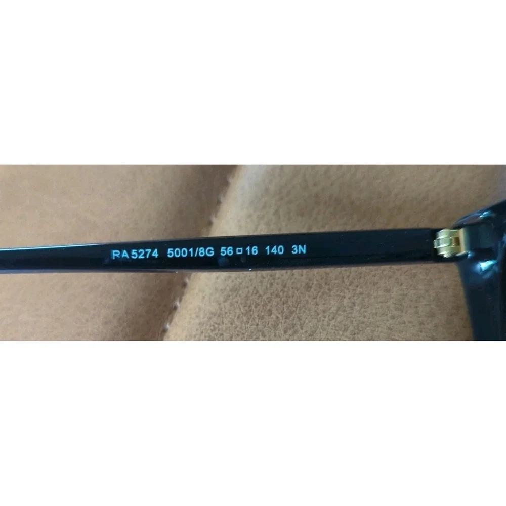 Ralph Lauren Gloss Black Sunglass Eyeglass FRAMES‎ - RA 5274 5001/8G 56-16-140